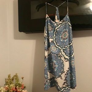 Perfect Summer Dress! Multicolor Paisley Racerback